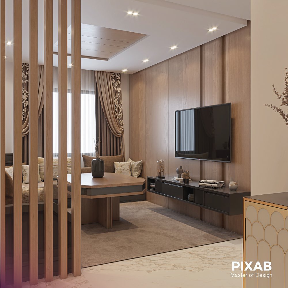 Design et décoration d'intérieur d'un appartement moderne